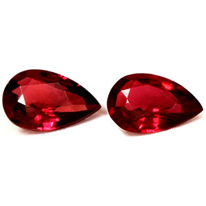 0.83 carat Pear Ruby - Gemstone Thumbnail