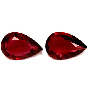 0.84 carat Pear Ruby - Gemstone Thumbnail
