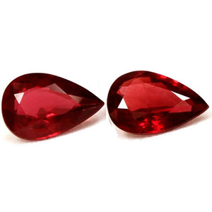 0.85 carat Pear Ruby - Gemstone Thumbnail