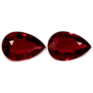 0.76 carat Pear Ruby - Gemstone Thumbnail