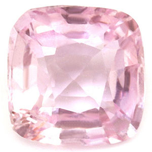 Sapphire Cushion 0.87 carat Orange Pink Photo