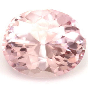 Sapphire Oval 0.89 carat Orange Pink Photo