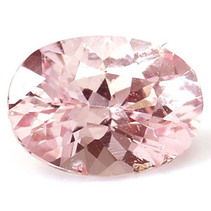 Sapphire Oval 0.68 carat Orange Pink Photo