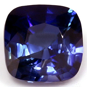 Sapphire Cushion 1.10 carat Blue Green Photo
