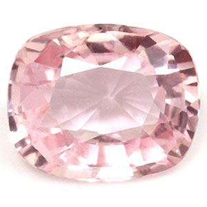 Sapphire Cushion 0.97 carat Orange Pink Photo