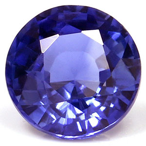 Sapphire Round 0.60 carat Blue Photo
