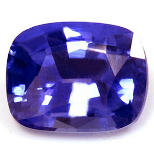 Sapphire Cushion 1.00 carat Blue Photo