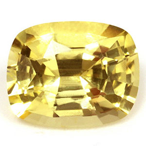 Sapphire Cushion 1.17 carat Yellow Photo