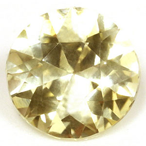 Sapphire Round 1.05 carat Yellow Photo