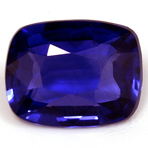 Sapphire Cushion 0.89 carat Blue Photo