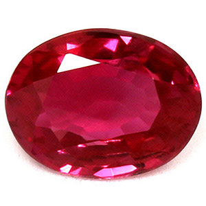 Ruby Oval 0.69 carat Red Photo