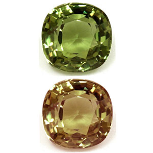 Alexandrite Cushion 0.72 carat Green Photo