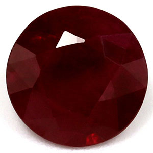 0.85 carat Round Ruby - Gemstone Thumbnail