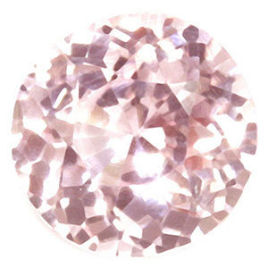 Sapphire Round 0.69 carat Orange Pink Photo