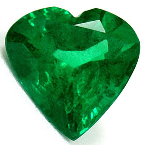 1.36 carat Heart Emerald - Gemstone Thumbnail