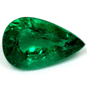 Emerald Pear 1.12 carat Green Photo