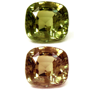 Alexandrite Cushion 1.18 carat Green Photo