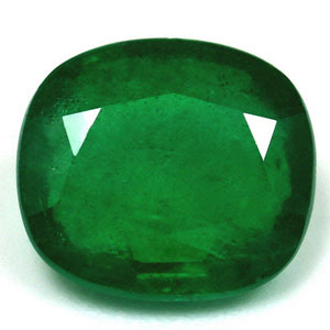 Emerald Cushion 3.42 carat Green Photo
