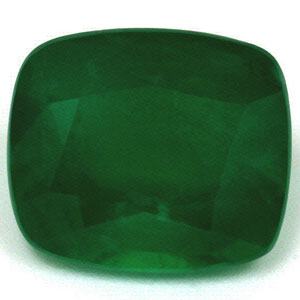 Emerald Cushion 3.45 carat Green Photo