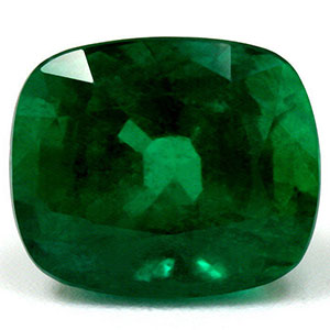 Emerald Cushion 2.98 carat Green Photo