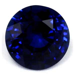 0.95 carat Round Sapphire - Gemstone Thumbnail