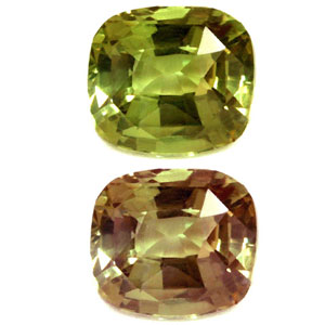 Alexandrite Cushion 1.50 carat Green Photo