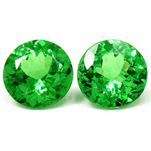 1.50 carat Round Tsavorite - Gemstone Thumbnail
