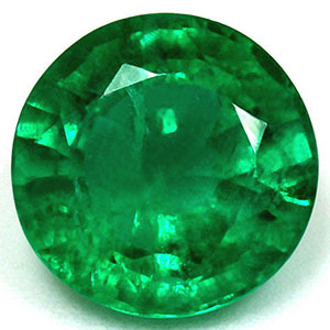 1.25 carat Round Emerald - Gemstone Thumbnail