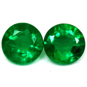 0.67 carat Round Emerald - Gemstone Thumbnail
