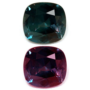 Alexandrite Cushion 0.53 carat Green Photo