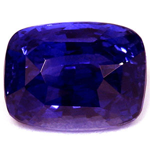 Sapphire Cushion 2.78 carat Blue Photo