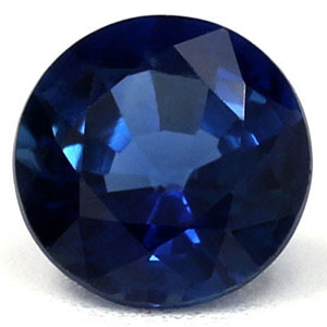 Sapphire Round 0.65 carat Blue Photo