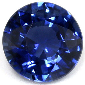 Sapphire Round 0.56 carat Blue Photo