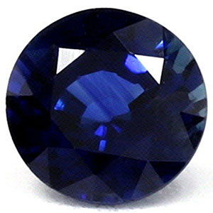 Sapphire Round 0.61 carat Blue Photo