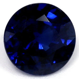 Sapphire Round 0.69 carat Blue Photo