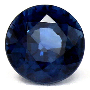 Sapphire Round 0.64 carat Blue Photo