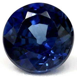 Sapphire Round 0.67 carat Blue Photo