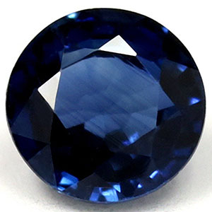 Sapphire Round 0.70 carat Blue Photo