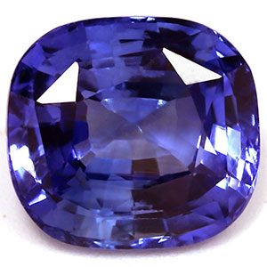 Sapphire Cushion 2.59 carat Blue Photo
