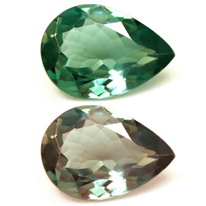 Alexandrite Pear 0.68 carat Green Photo
