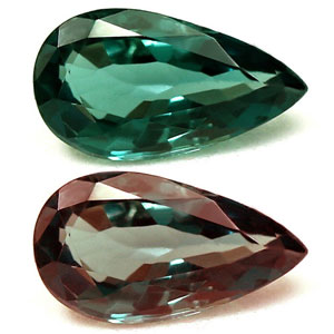Alexandrite Pear 0.51 carat Green Photo