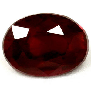 Ruby Oval 0.87 carat Red Photo