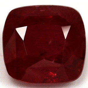 Ruby Cushion 2.34 carat Red Photo
