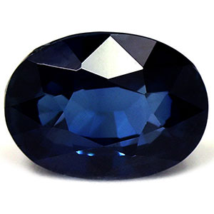 Sapphire Oval 1.07 carat Blue Green Photo