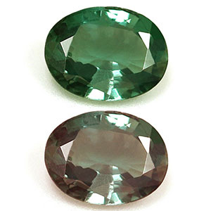 Alexandrite Oval 0.53 carat Green Photo