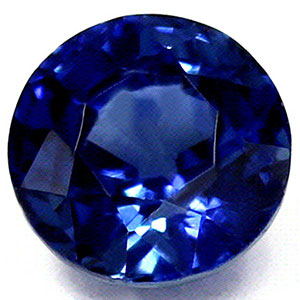 Sapphire Round 0.64 carat Blue Photo
