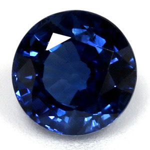 Sapphire Round 0.65 carat Blue Photo