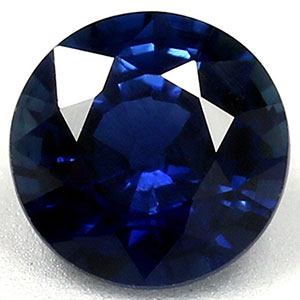 Sapphire Round 0.65 carat Blue Photo