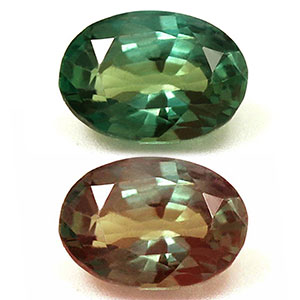 Alexandrite Oval 0.55 carat Green Photo