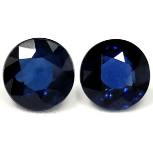 1.30 carat Round Sapphire - Gemstone Thumbnail